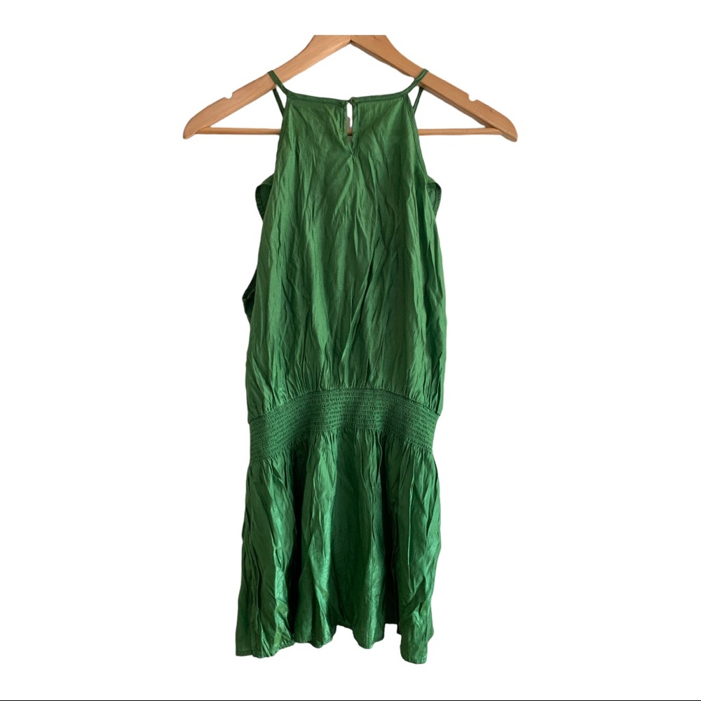 Plus Size Green Ruffle Top - Picture 3 of 4